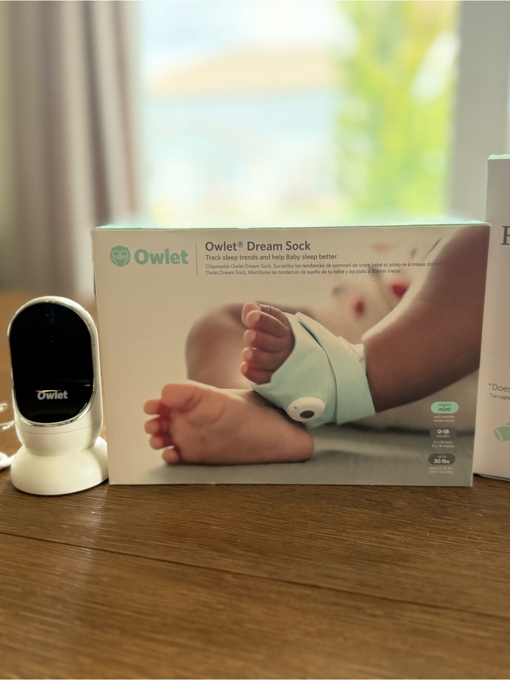 Owlet Dream Sock Baby Sleep Monitor - Mint